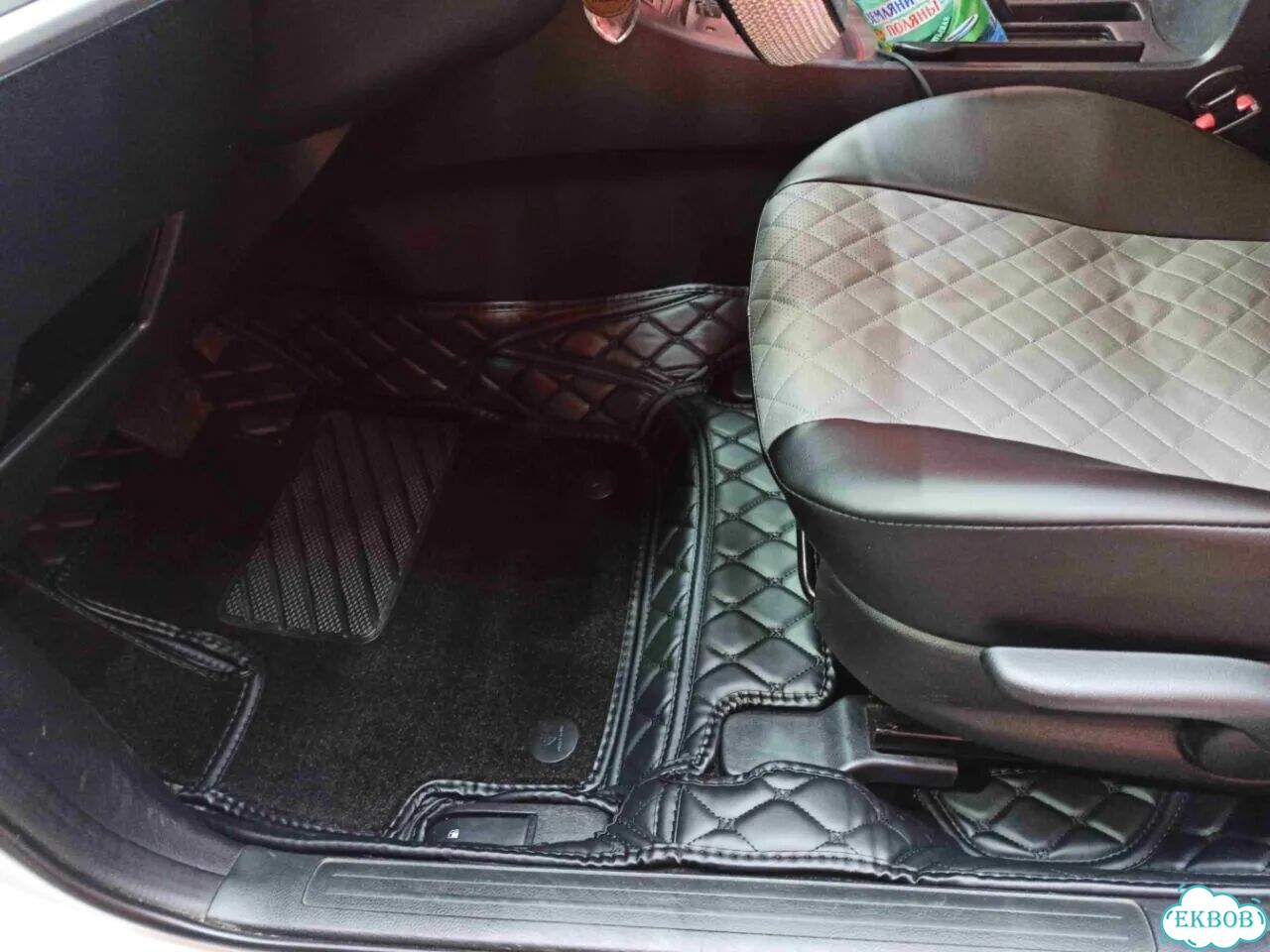 3D коврики из экокожи Mazda фото 10