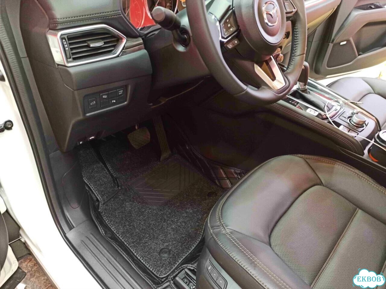 3D коврики из экокожи Mazda фото 3
