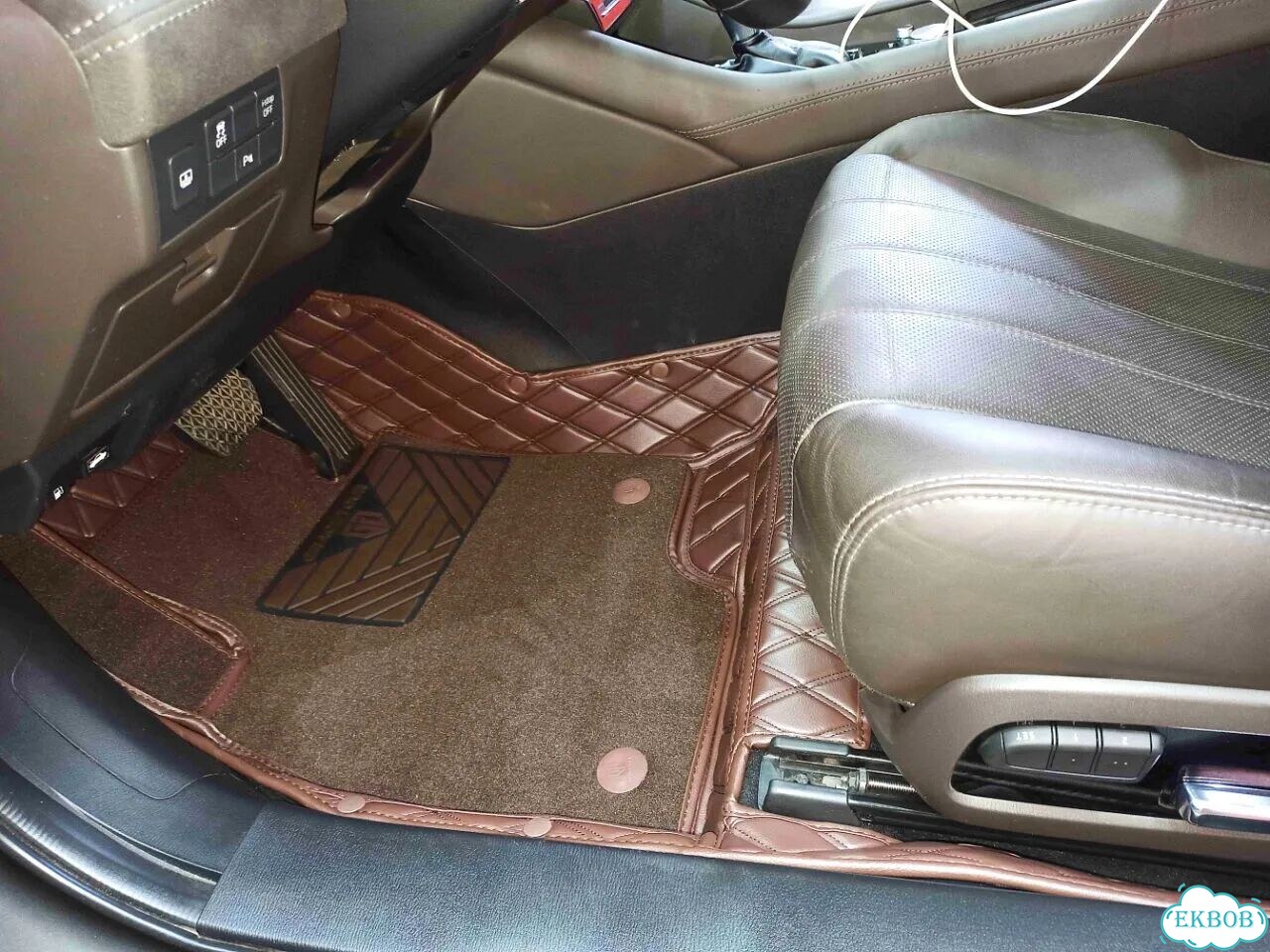 3D коврики из экокожи Mazda фото 7