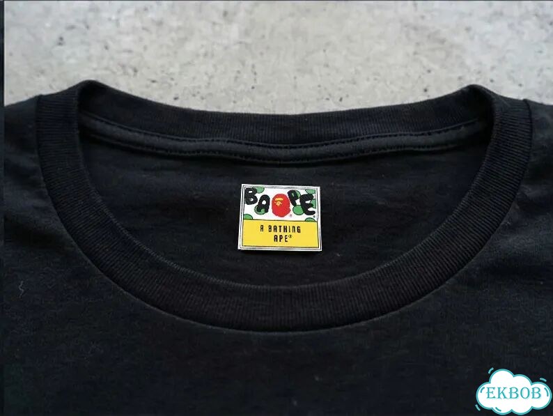 Лонгслив черный Bape Baby Milo streetwear vintage unisex DAC0064 фото 5
