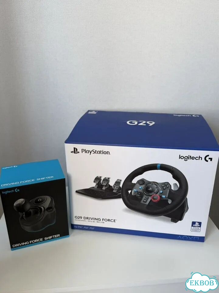 Игровой руль Logitech g29 + шифтер (МКПП ) фото 2