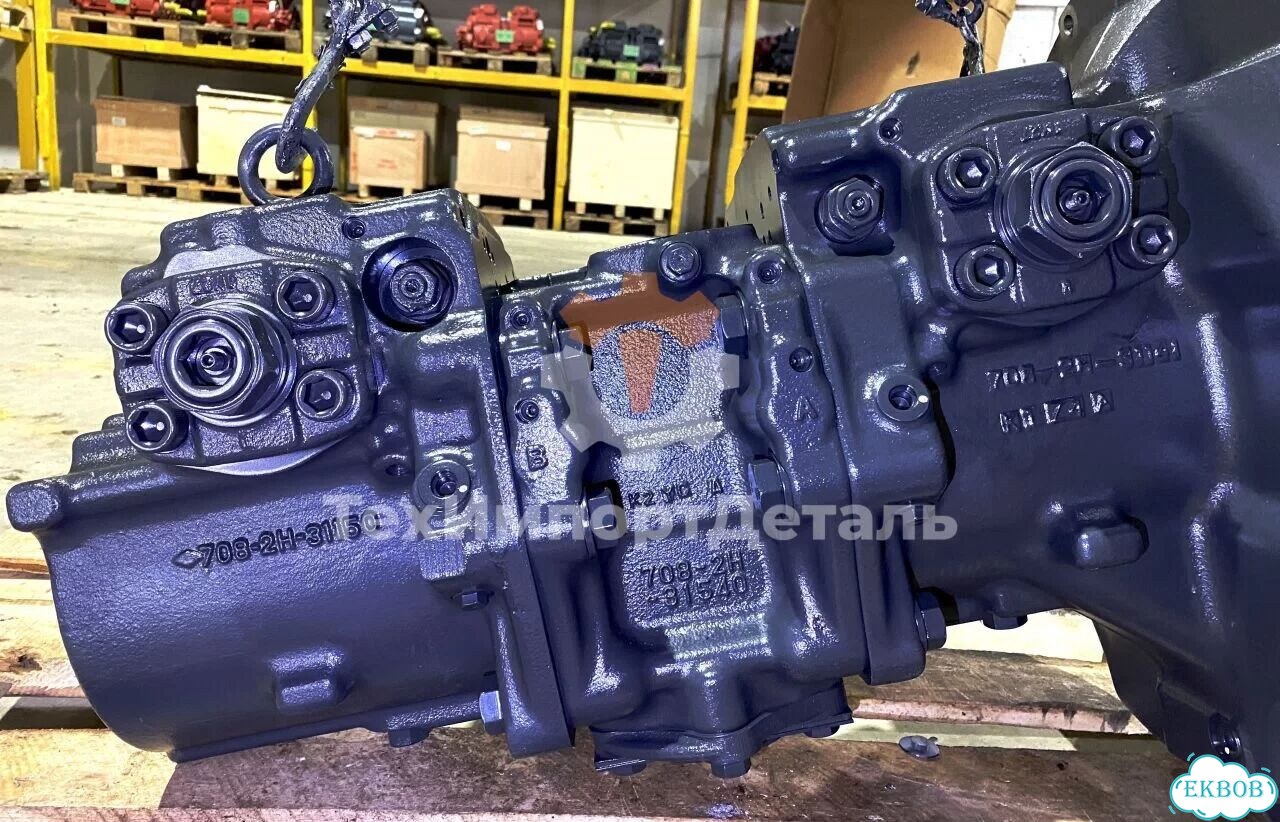 Основной насос Komatsu PC450-6 фото 3
