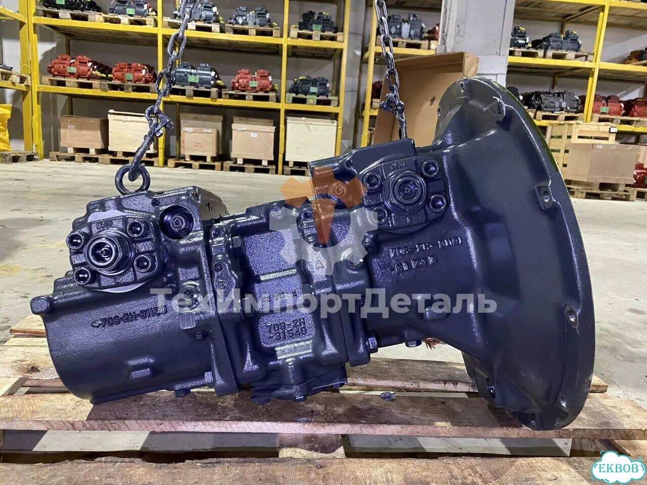 Основной насос Komatsu PC450-6 фото 8