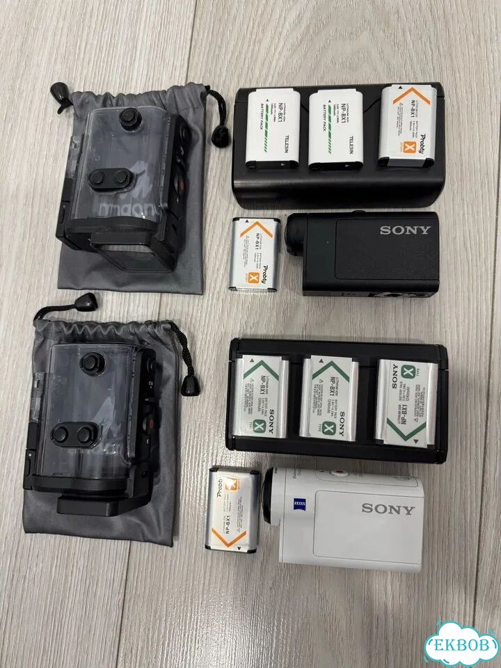 Экшн-камера Sony HDR-AS50 + 4 аккума + аквабокс фото 2
