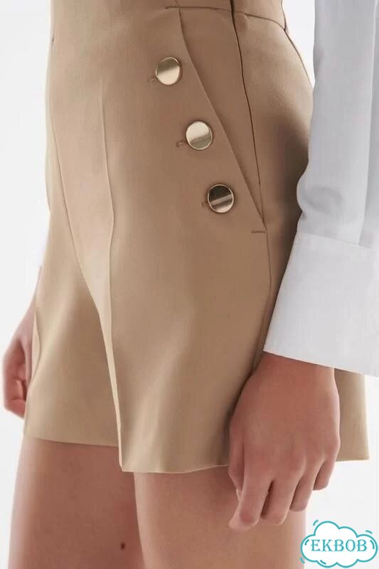 Костюмные шорты Zara M со стрелками фото 2