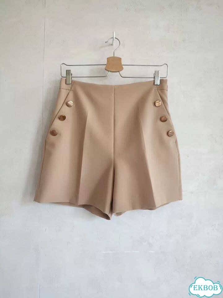 Костюмные шорты Zara M со стрелками фото 7