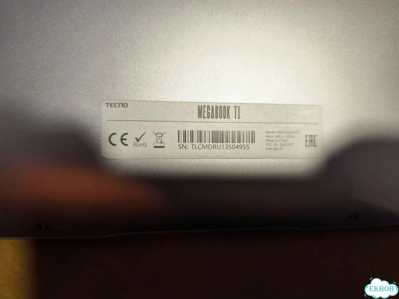 Tecno Megabook T1 i5-1155G7, 16 RAM, SSD 512 фото 7