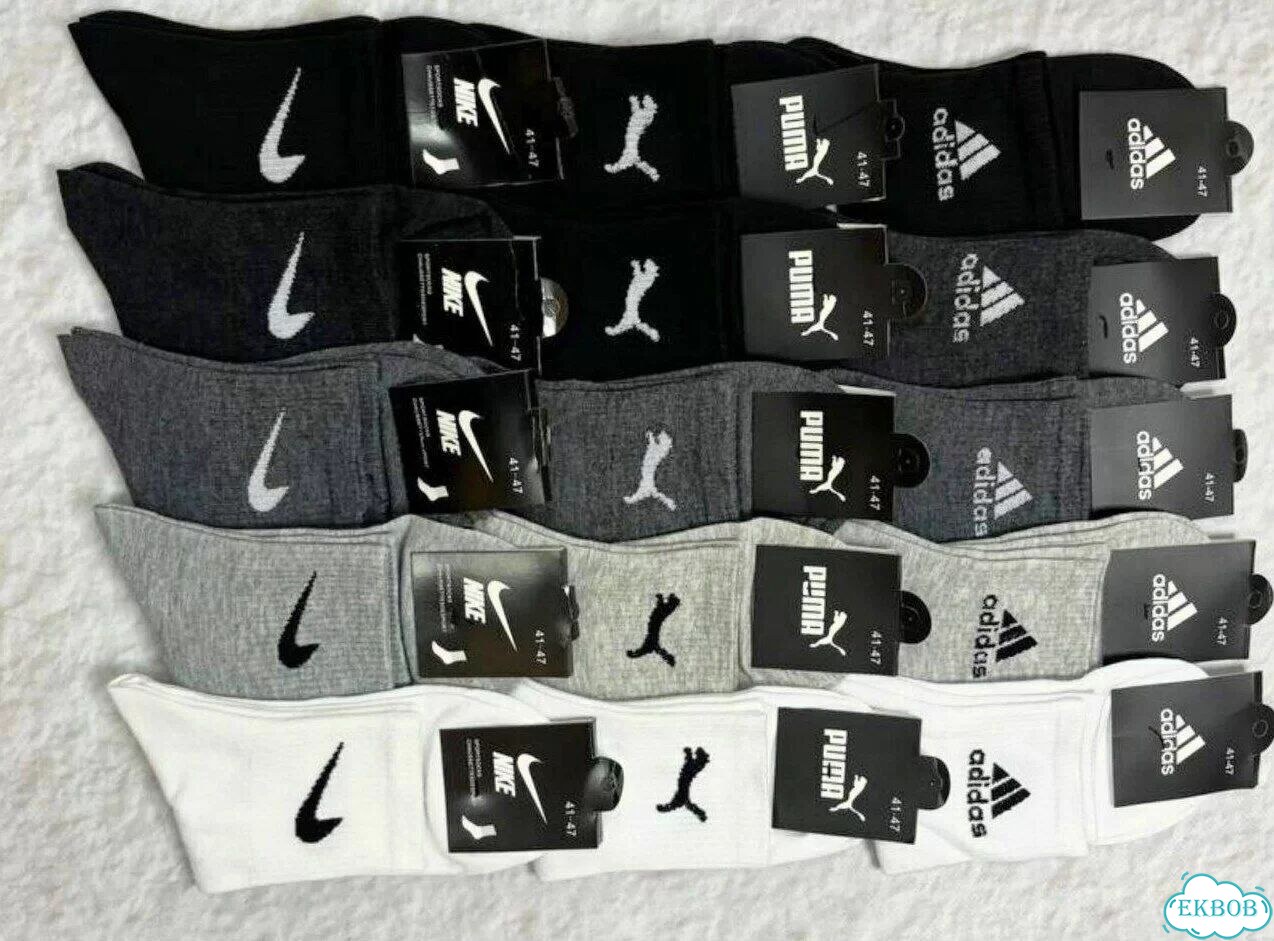 Высокие носки nike adidas фото 2