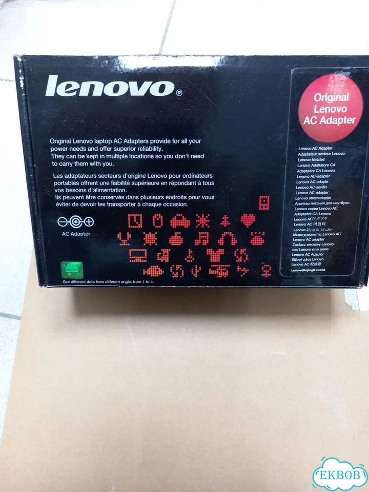 Оригинальный блок питания Lenovo GX20H34897 40Вт фото 2