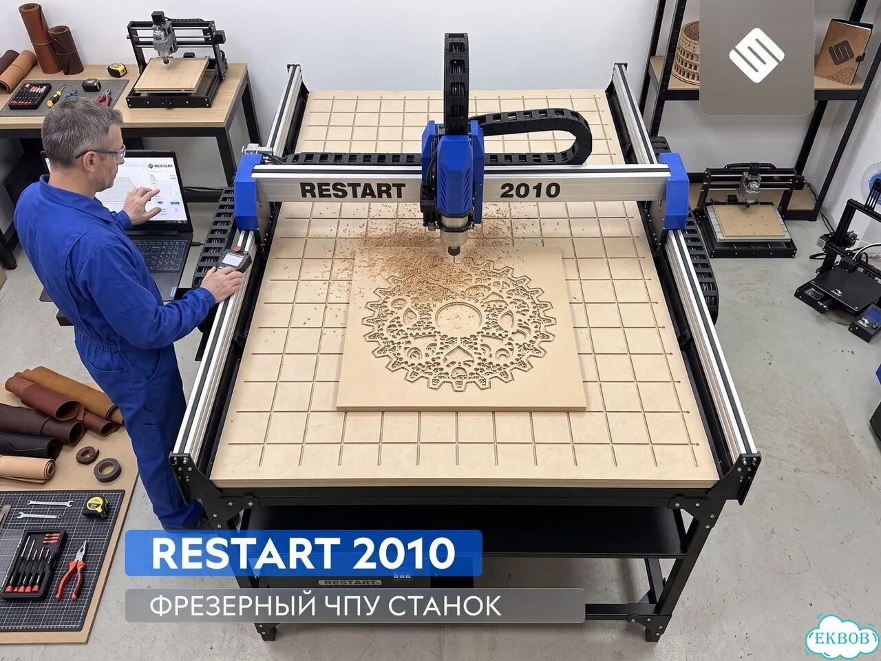 Станок для резки фанеры и изготовления сувениров фото 2