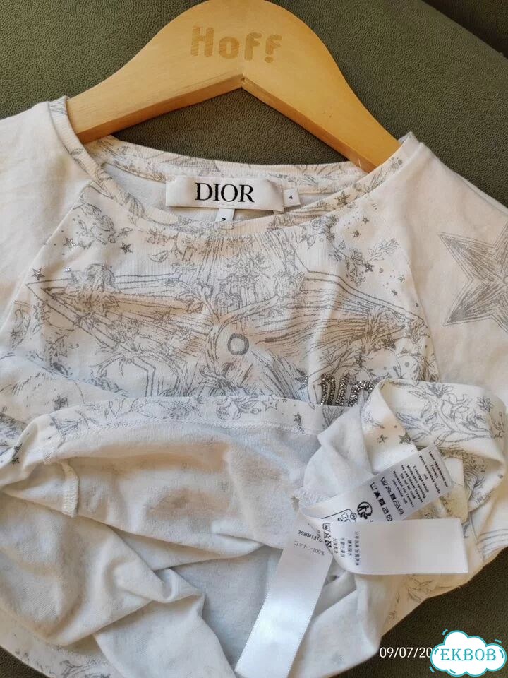 Футболка Dior на девочку 4 года фото 5