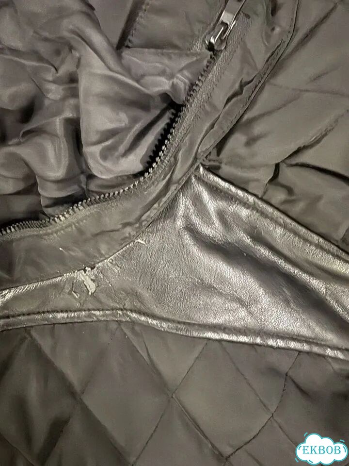 Стеганый мужской жилет Zara черный М фото 8