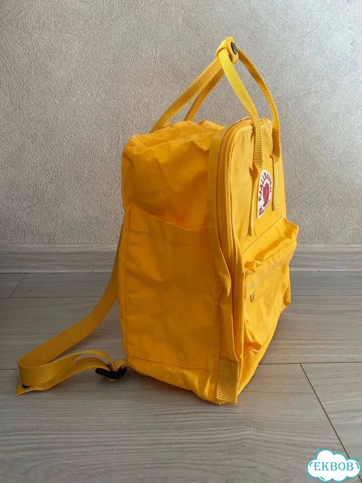 Рюкзак Fjallraven Kanken (Канкен) жёлтый оригинал фото 4