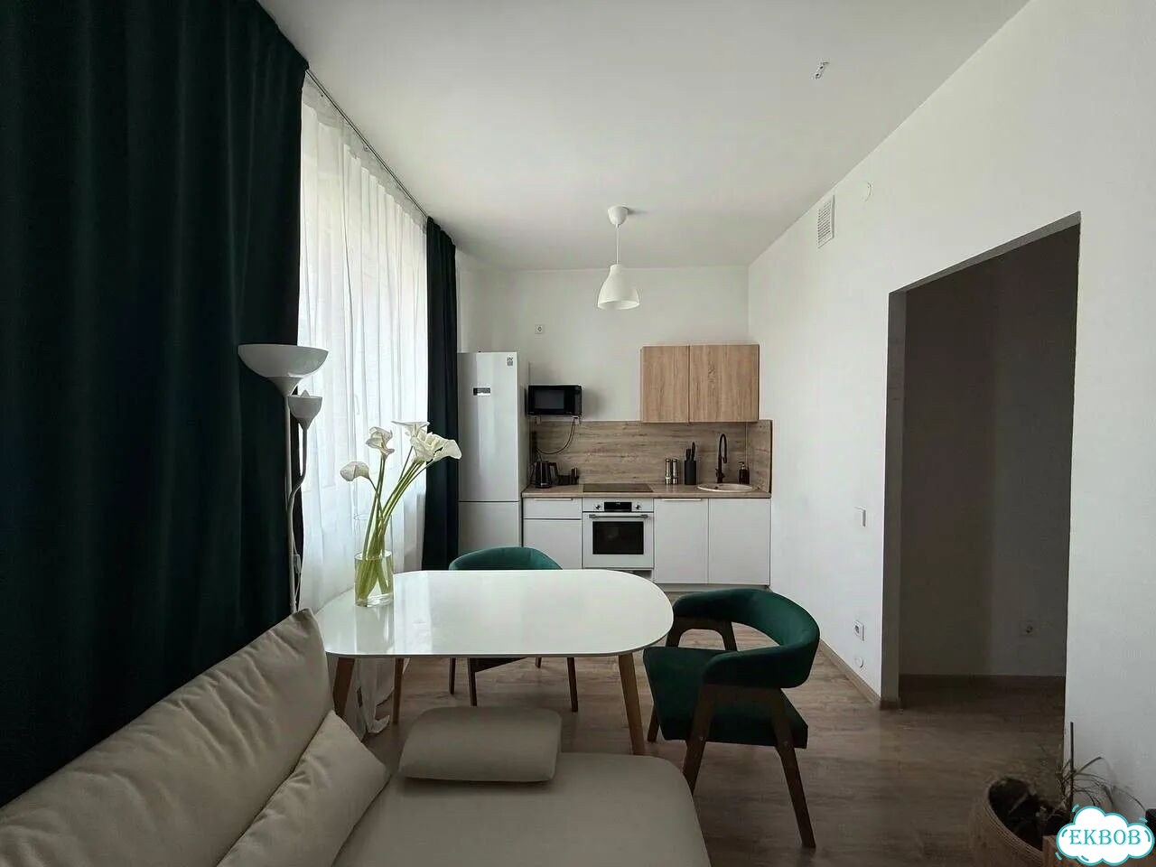 1-к. квартира, 47,1 м², 19/22 эт. фото 2