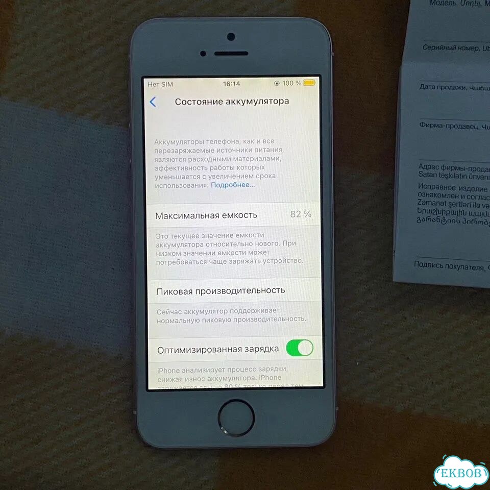 iPhone SE, 32 ГБ, 1 SIM фото 3
