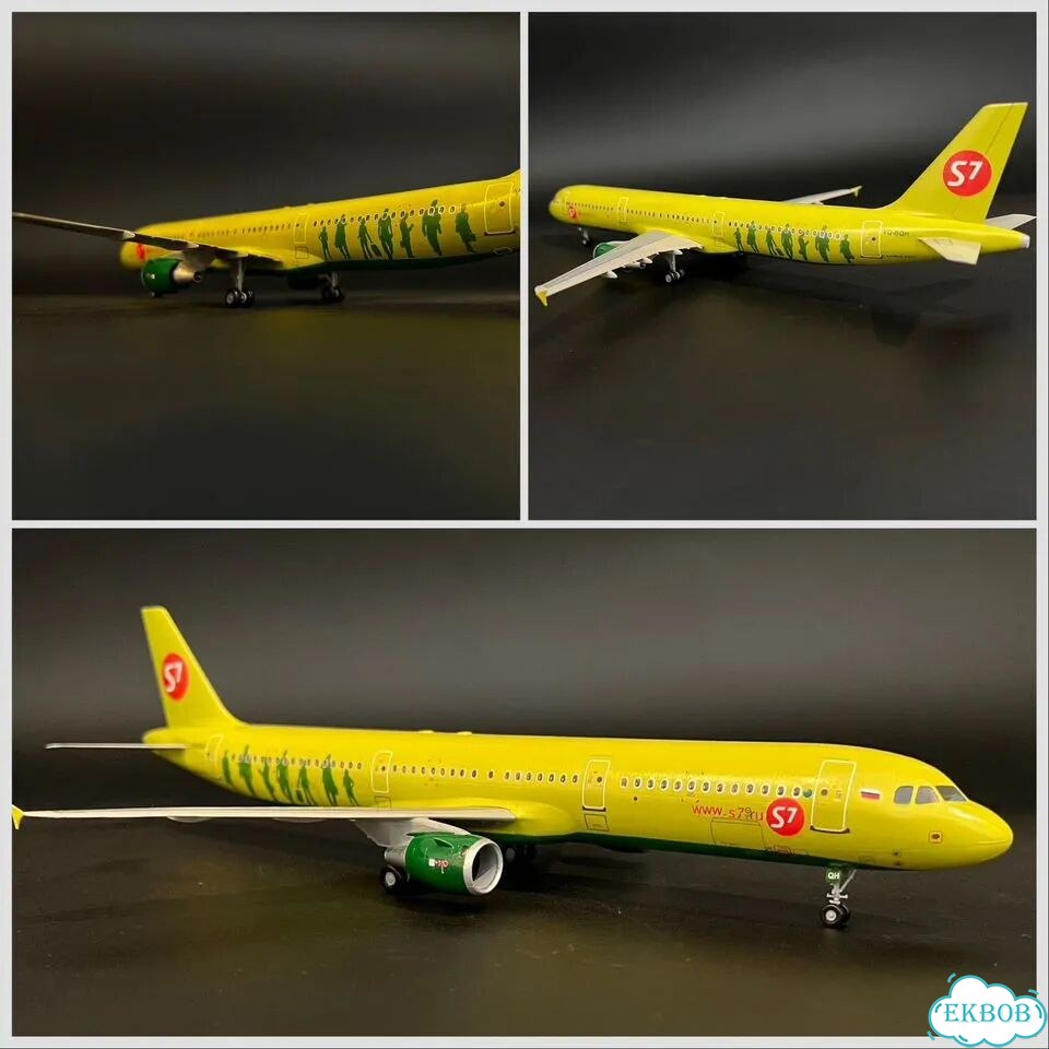 Модели самолетов s7 airlines на заказ 1:144 фото 5