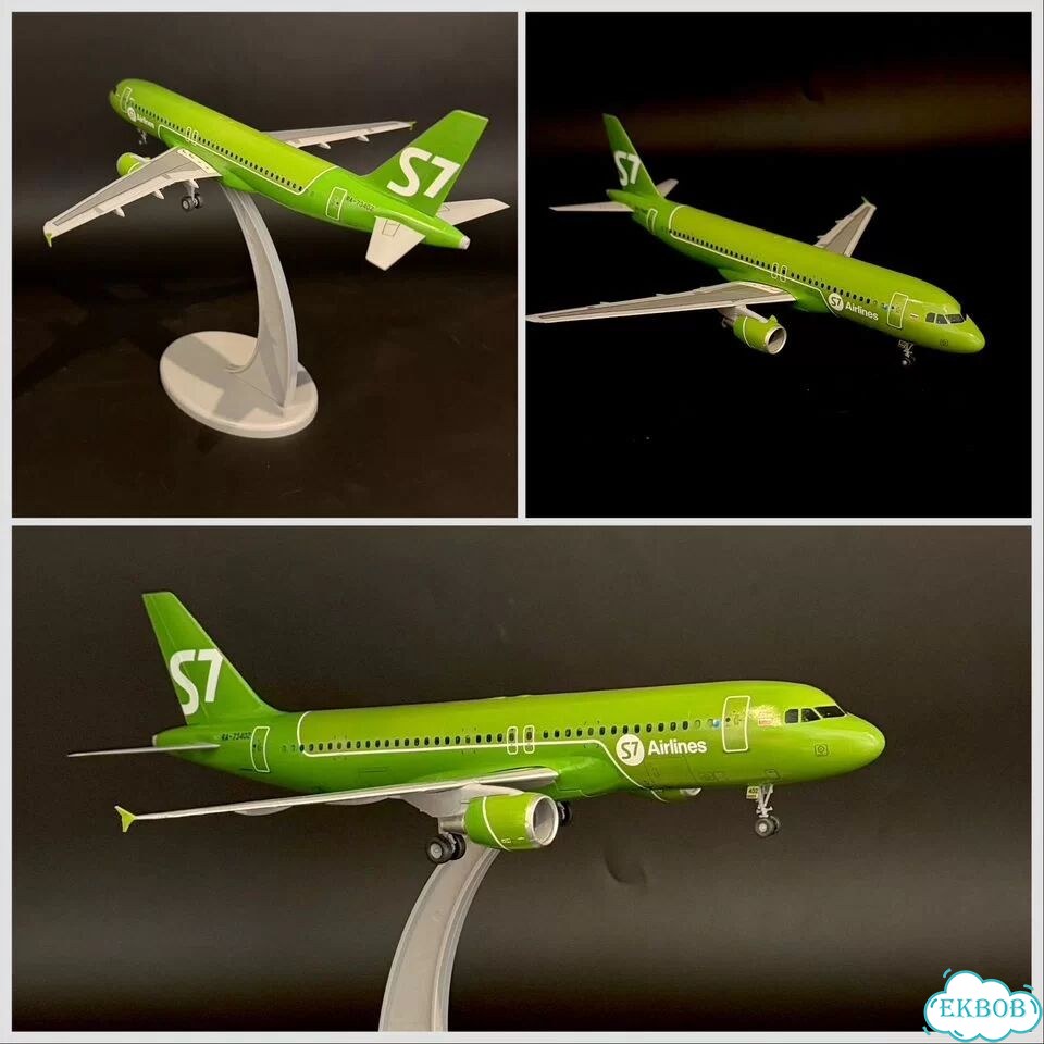 Модели самолетов s7 airlines на заказ 1:144 фото 6