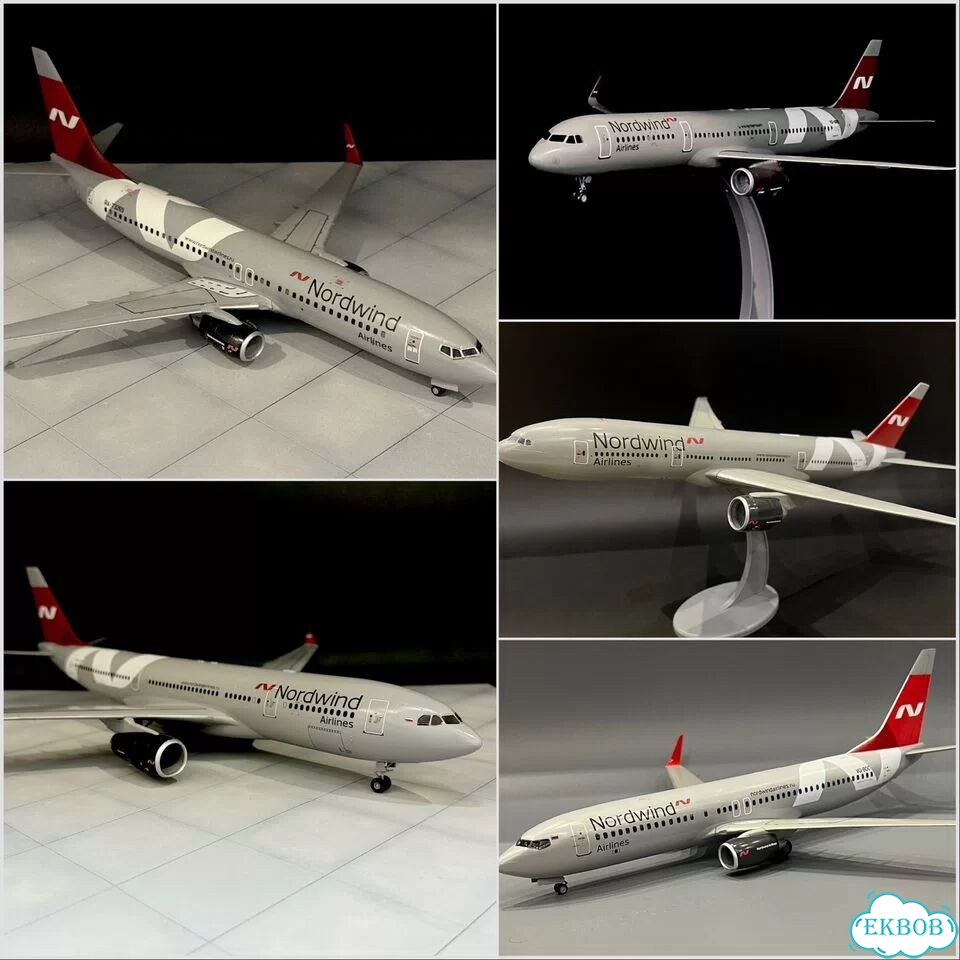 Изготовление моделей самолетов Nordwind 1:144 фото 1