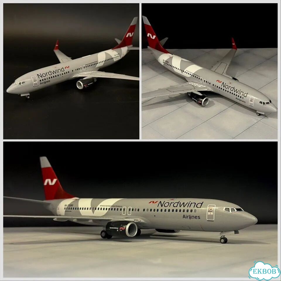 Изготовление моделей самолетов Nordwind 1:144 фото 2