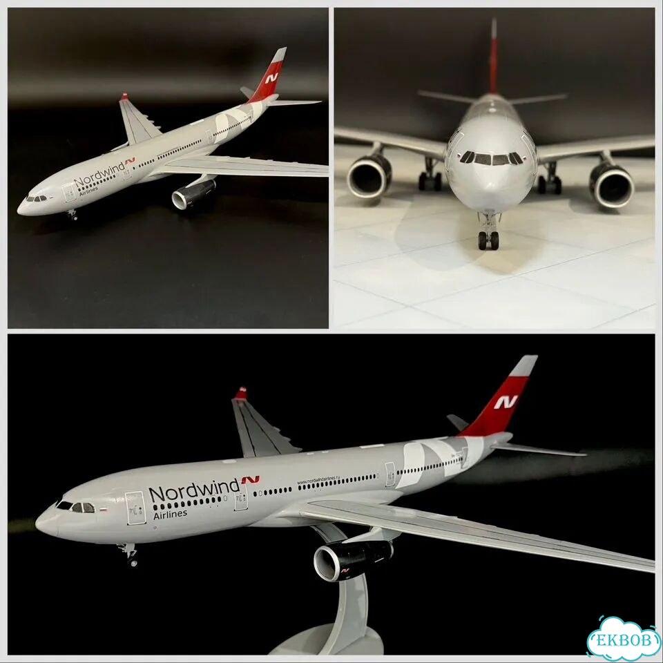 Изготовление моделей самолетов Nordwind 1:144 фото 3