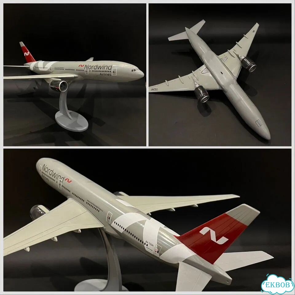Изготовление моделей самолетов Nordwind 1:144 фото 4