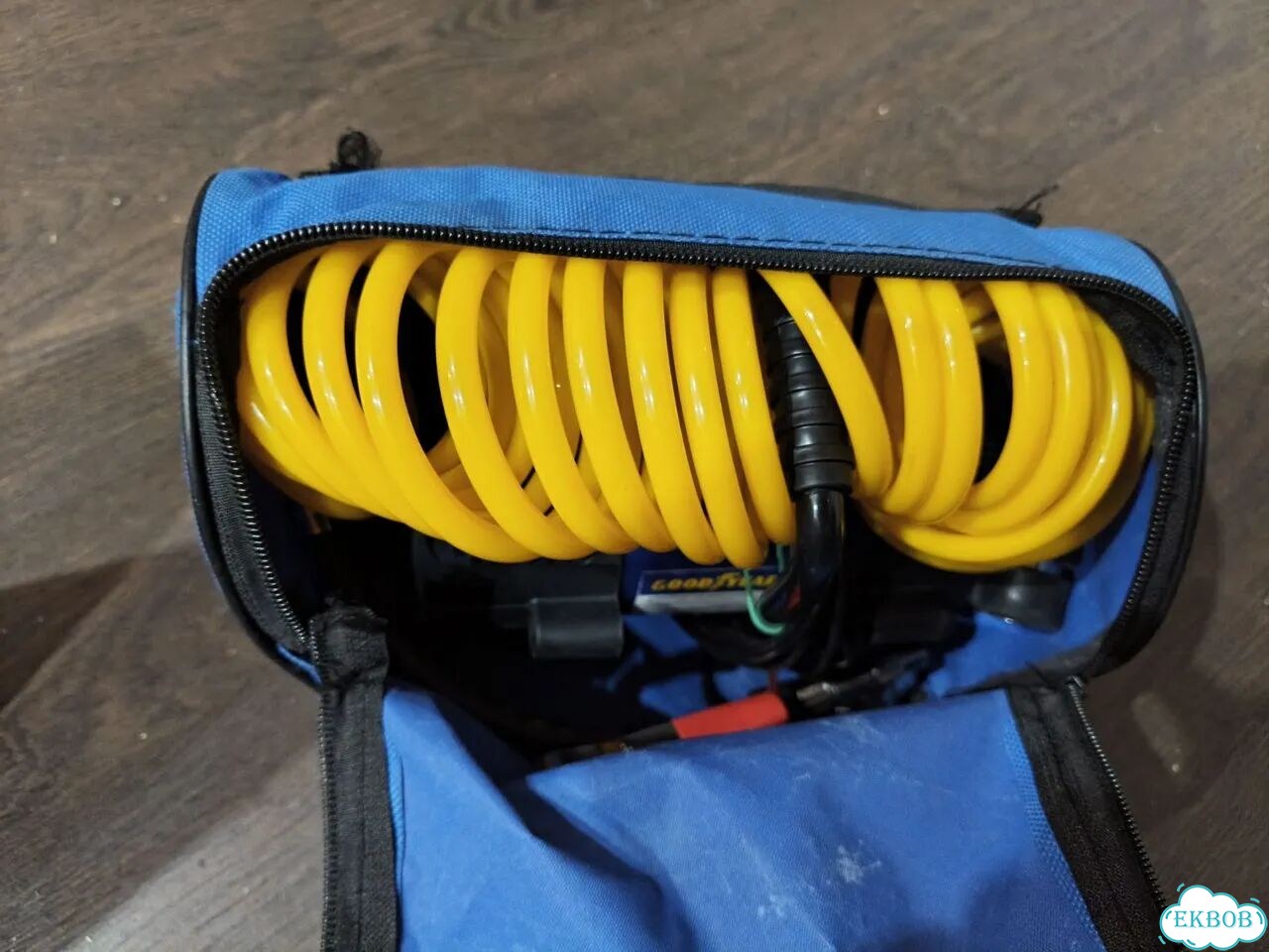 Компрессор автомобильный goodyear фото 4