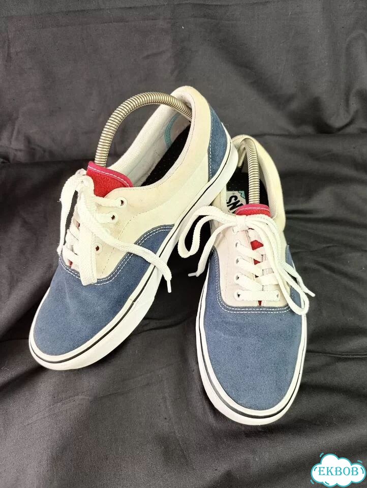 Кеды Vans ComfyCush Era бело-синие, сэмпл фото 1