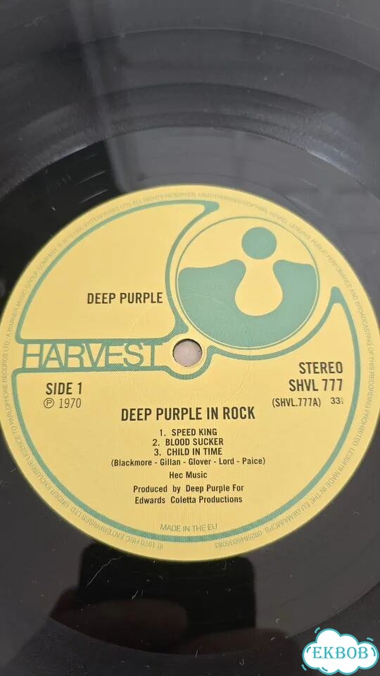 Пластинка Deep Purple – In Rock 1970 фото 4