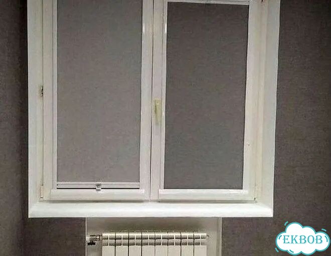 Рулонные шторы жалюзи на пластиковые окна фото 8