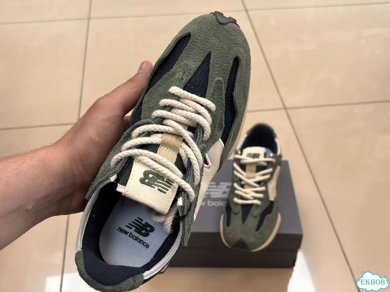 New Balance 327 Green мужские 41-45 фото 3