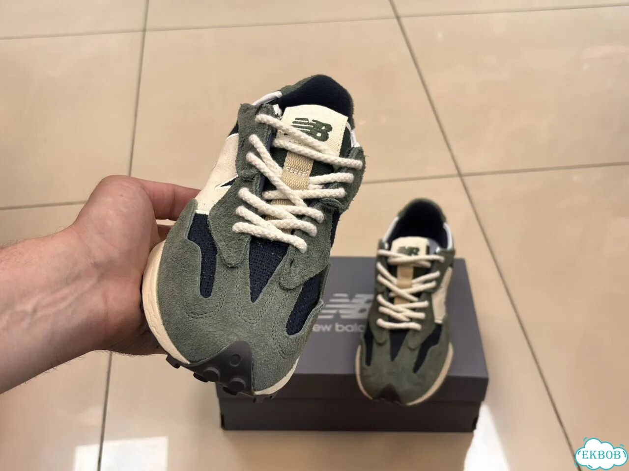 New Balance 327 Green мужские 41-45 фото 6