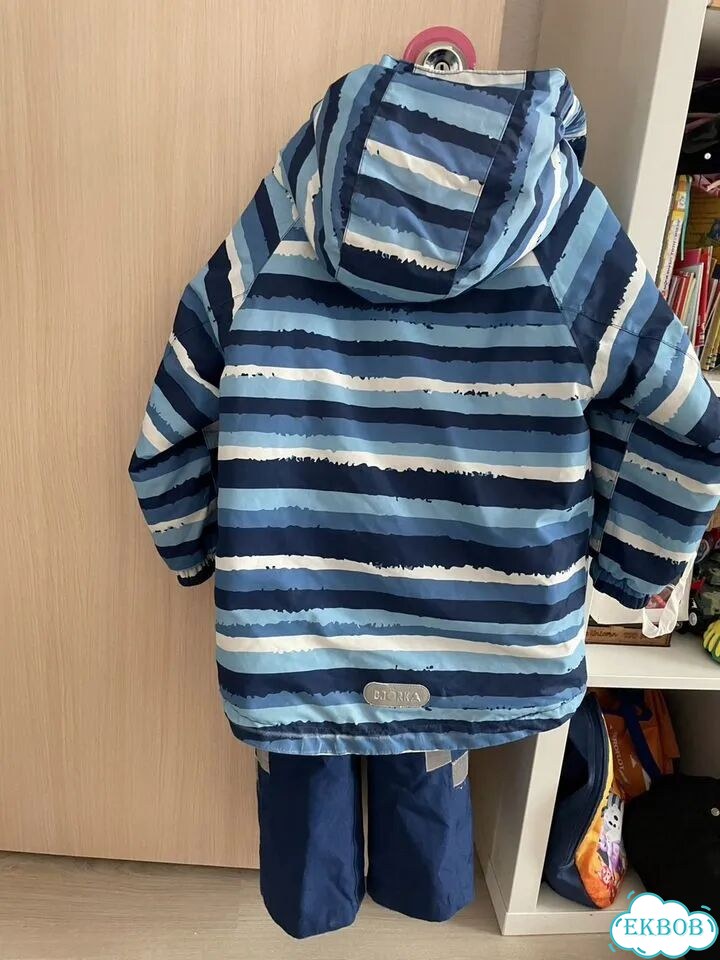 Зимний костюм 104 110 для мальчика Bjorka фото 5