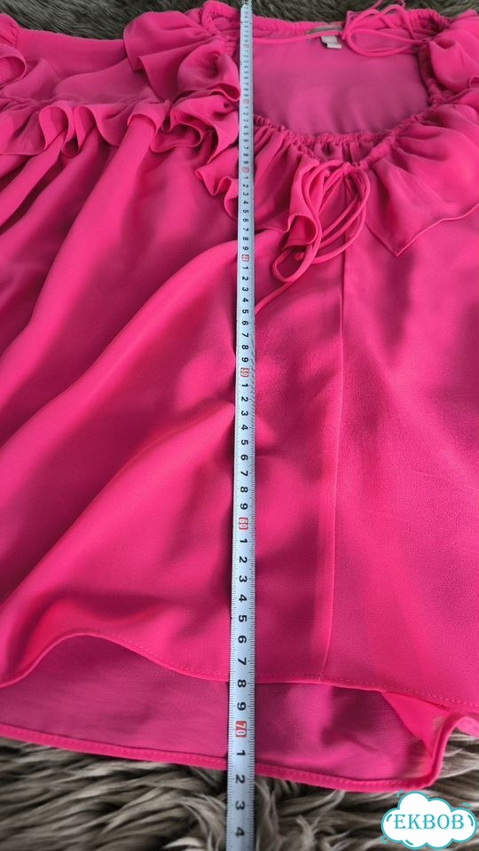 Блуза с воланами H&M, XL фото 7