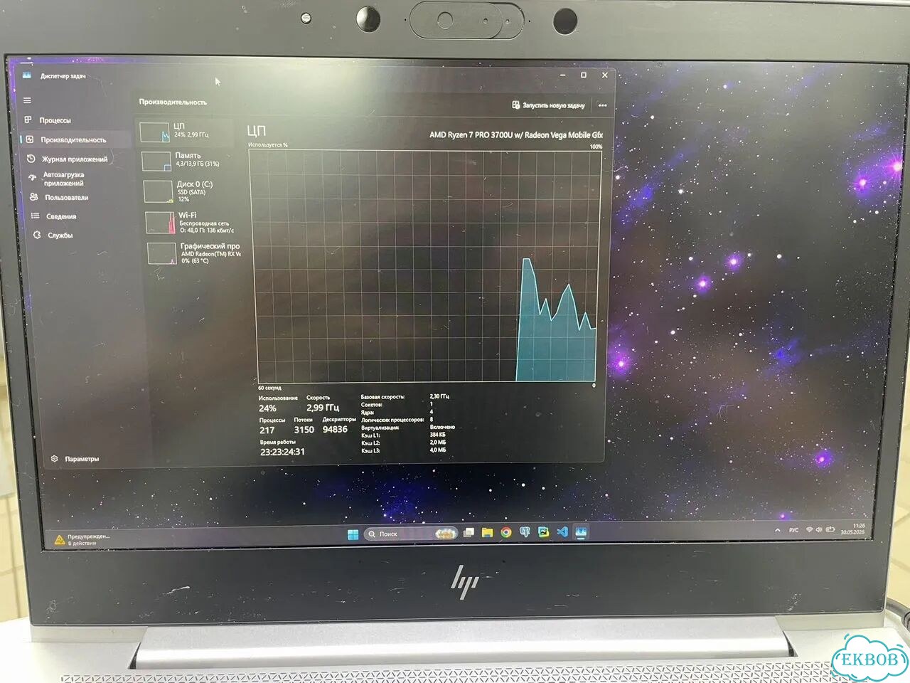 Ноутбук Hp elitebook 735 G6 фото 4