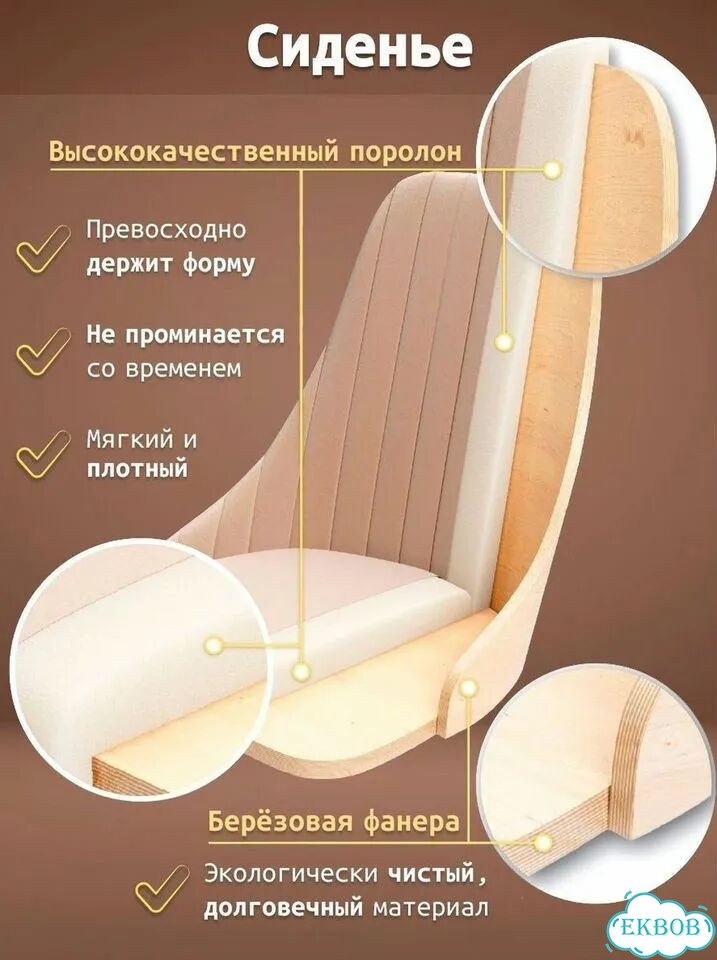 Барный мягкий стул для кухни велюр фото 9