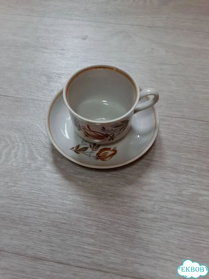 Кружка с блюдцем фото 5