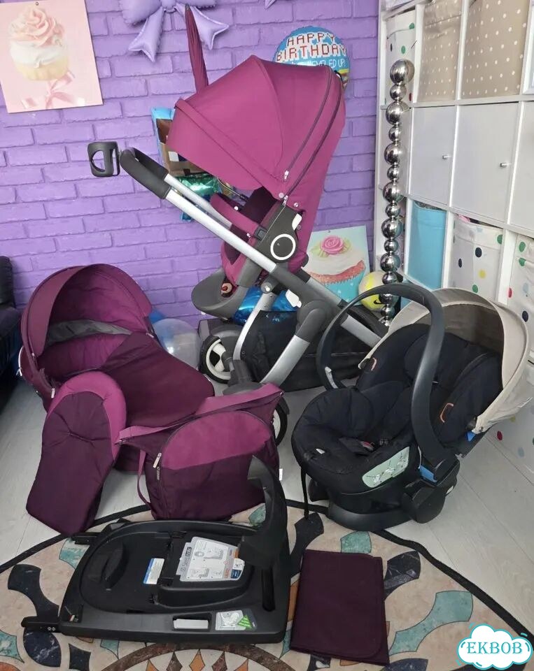 Коляска 3 в 1 stokke фото 1