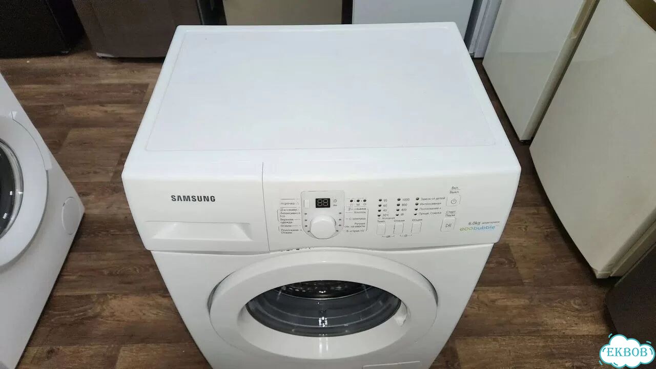 Стиральная машина samsung wf6rf1r0w0w фото 4