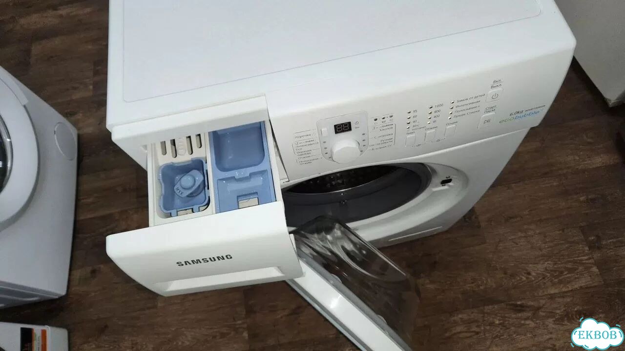 Стиральная машина samsung wf6rf1r0w0w фото 5