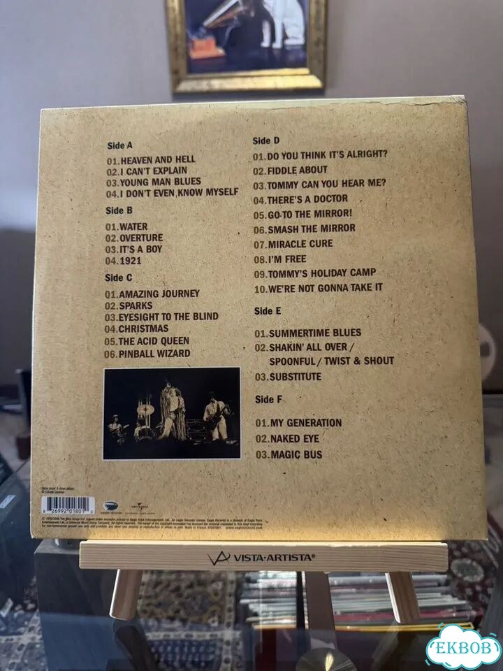 LP The Who – Live AT The Isle Of Wight 3LP фото 2