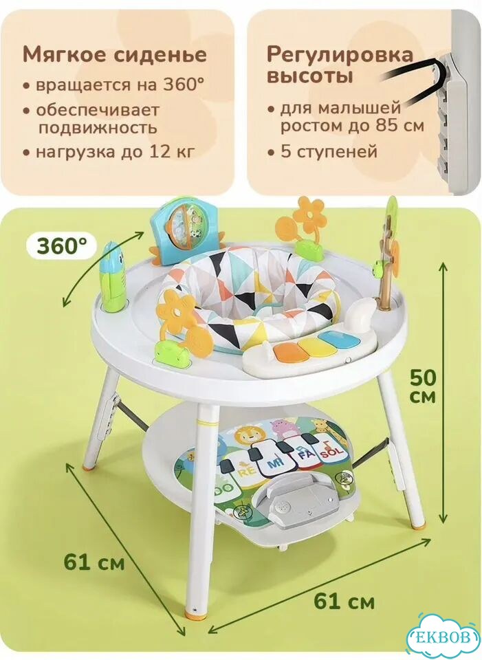 Интерактивный игровой столик для малышей фото 2