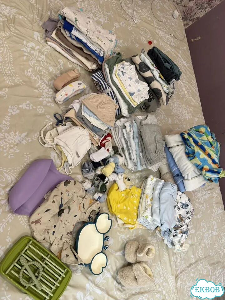Много детской одежды для малыша 0-1 года фото 10
