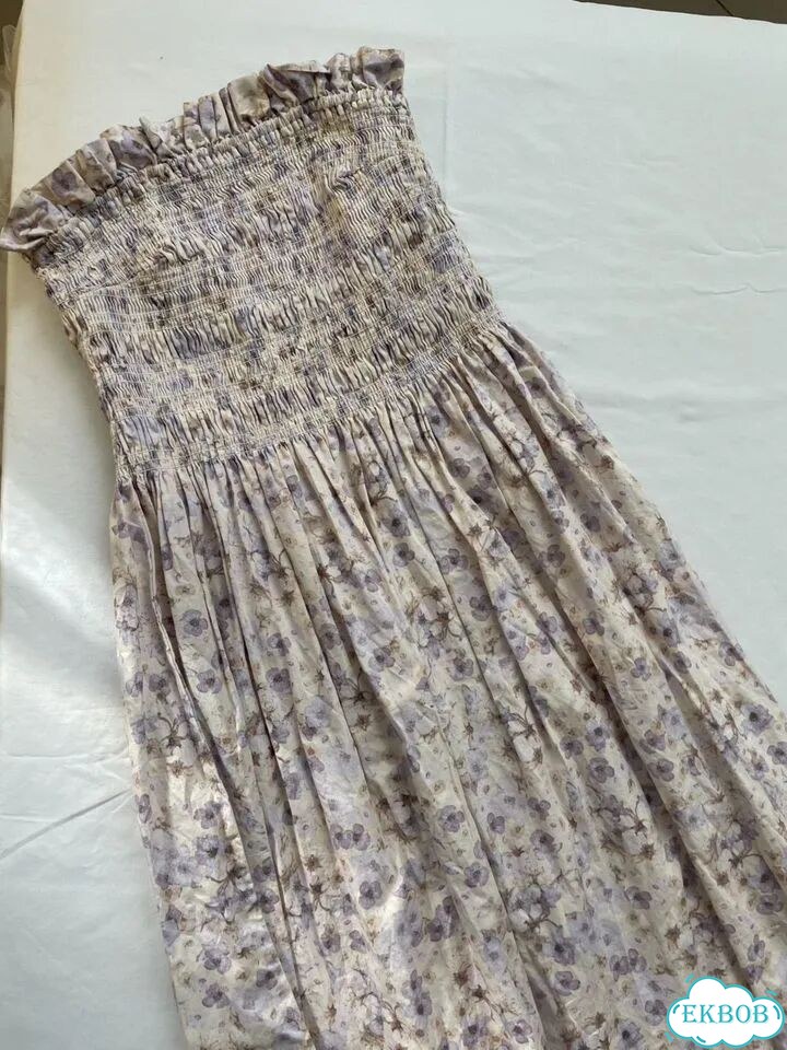 Хлопковое платье сарафан H&M XS миди фото 3