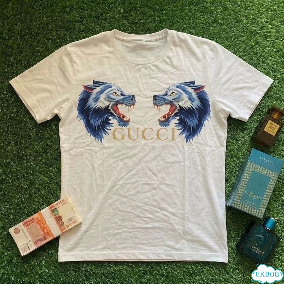 Футболка gucci wolf фото 1