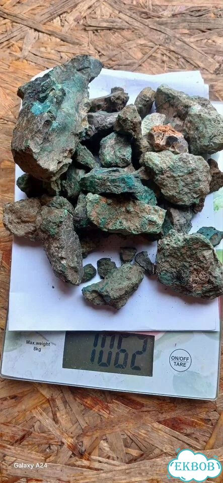 Малахит россыпь фото 1