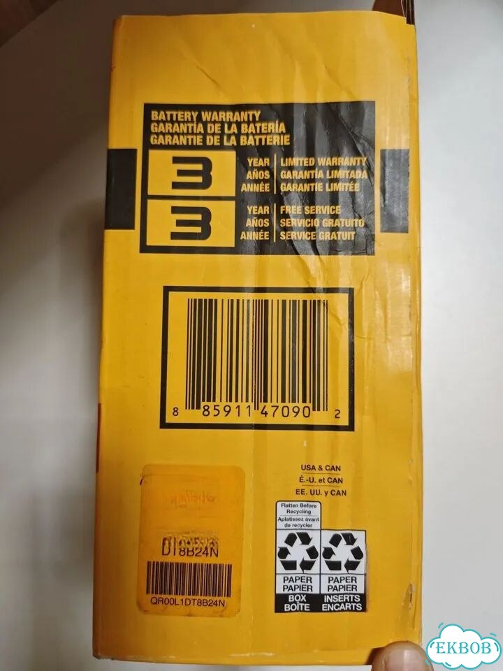 Аккумулятор DeWalt FlexVolt 6ah DCB606-2 20/60V фото 4
