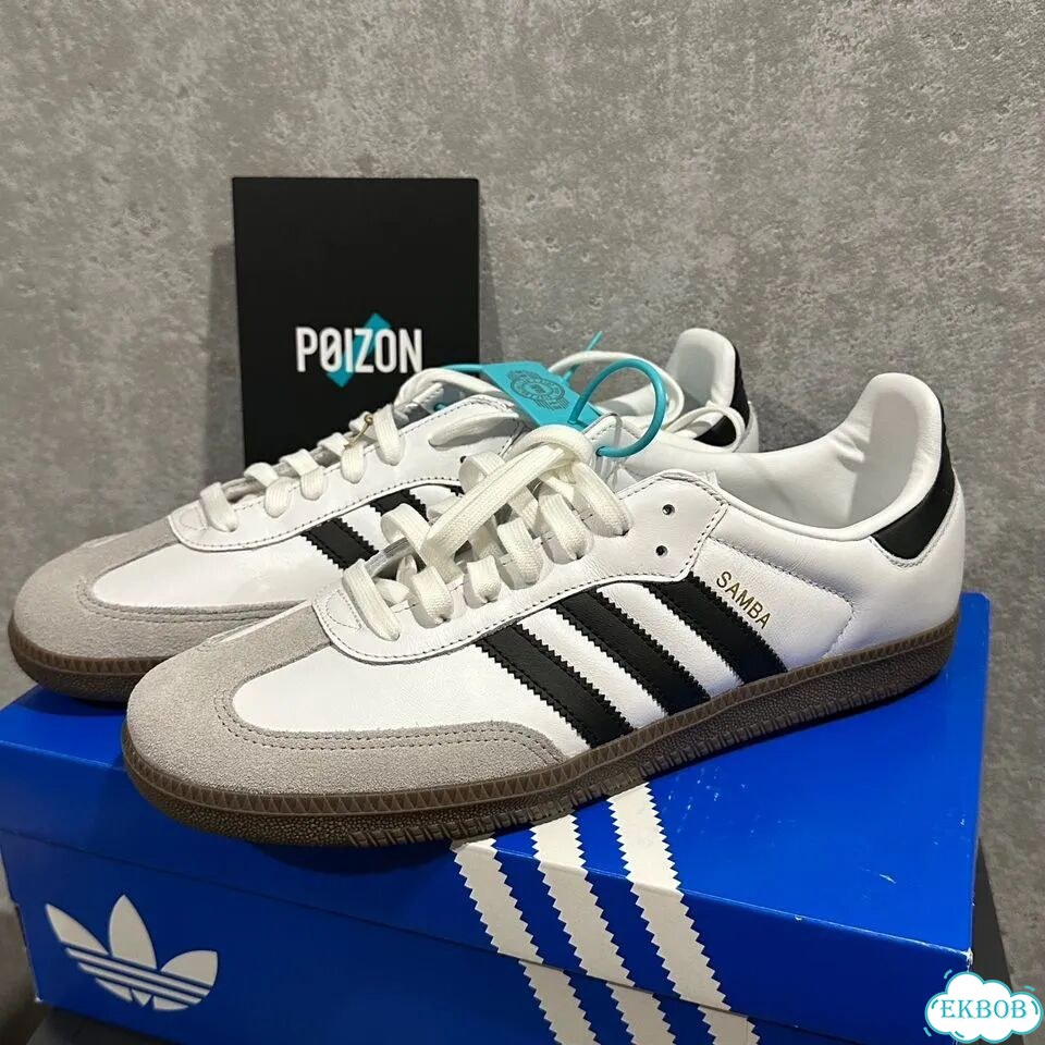 Adidas Originals Samba OG Low White Black /44.5 EU фото 2