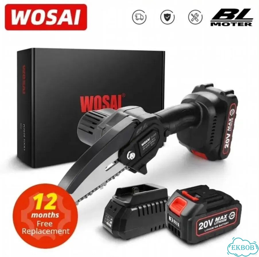 Новая Аккумуляторная Пила wosai 20V, 6 дюймов фото 2