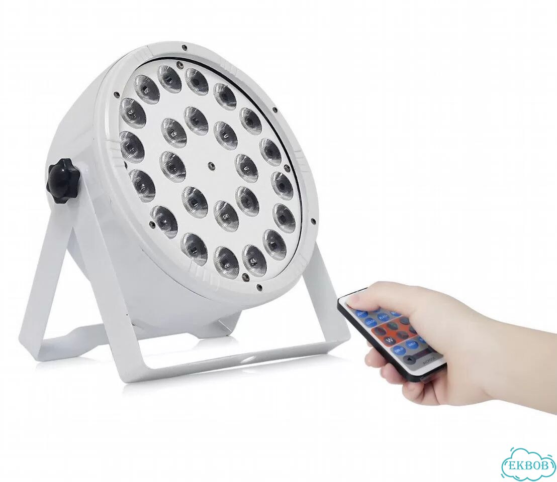 Прожектор LED par 24*12w (RGB WA+UV) фото 1