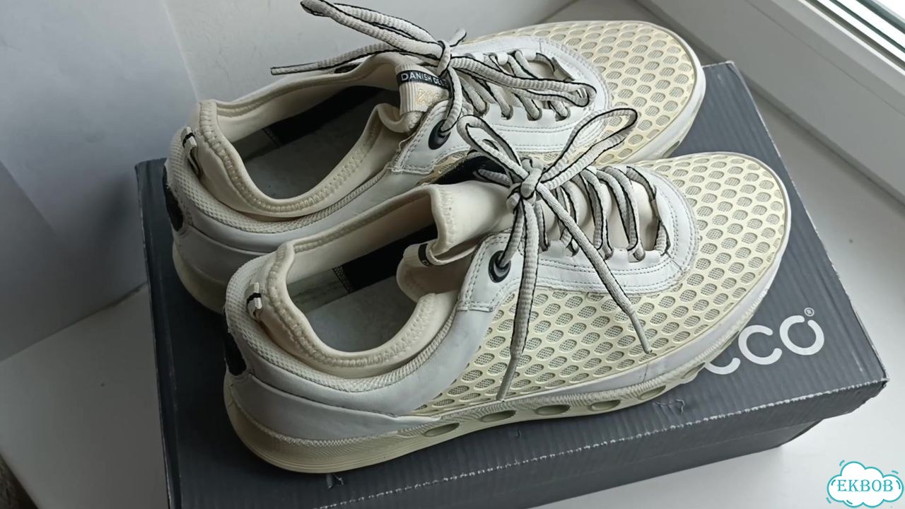 Кроссовки Ecco Gore-TEX, 42. Оригинал. Кожа фото 1